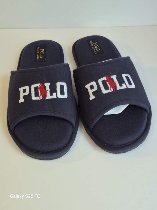 Navy Slide Sandals Other - Navy Slide Sandals